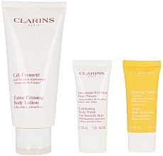 Fragrances, Perfumes, Cosmetics Set - Clarins Set Extra-Firming Bodylotion (scr/30ml + b/lot/200ml + bath/30ml)