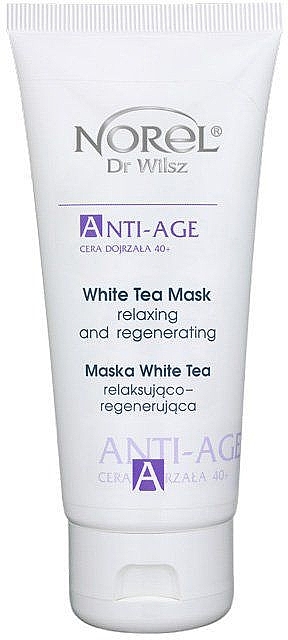 White Tea Cream Mask for Mature Combination Skin - Norel Anti-Age White Tea Mask — photo N2