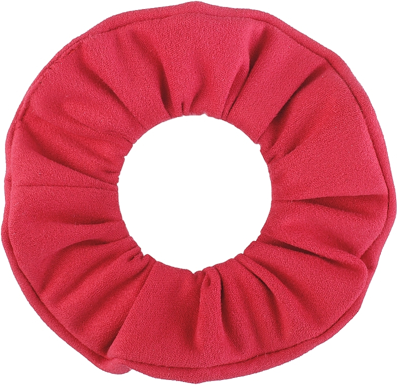 Suede Classic Scrunchie, red - MAKEUP Hair Accessories — photo N8