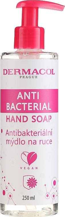 Antibacterial Liquid Hand Soap - Dermacol Anti Bacterial Hand Soap — photo N1