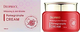 Anti-Aging Face Cream with Pomegranate Extract - Deoproce Whitening & Anti-Wrinkle Pomegranate Cream — photo N2