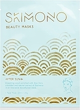 Fragrances, Perfumes, Cosmetics Repairing & Protecting After Sun Biocellulose Face Mask for Dry Skin - Skimono After Sun +