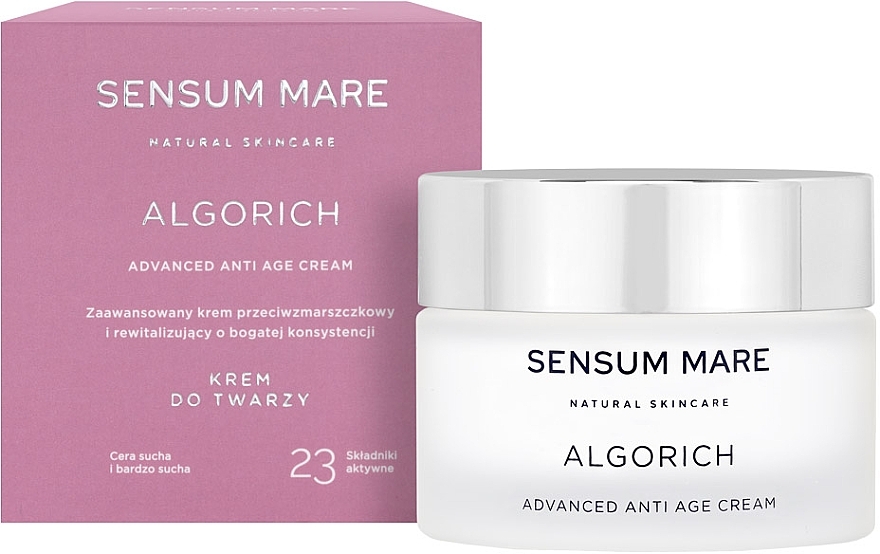 Anti-Wrinkle Repair Cream - Sensum Mare Algorich Advanced Anti Age Cream — photo N2