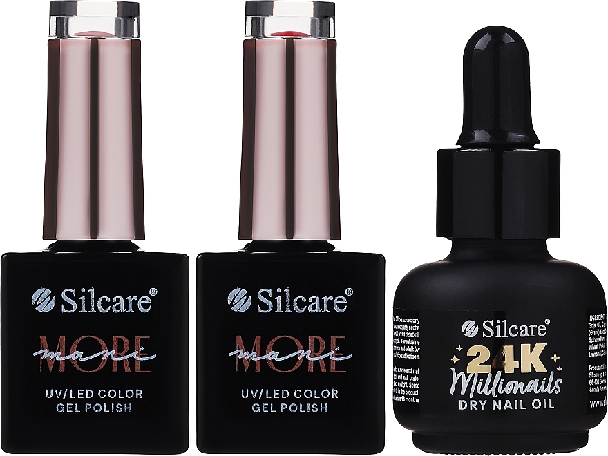 Set - Silcare More Mani Special Gift Set — photo N3