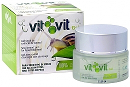 Facial Gel "Vit Vit" - Diet Esthetic Organic Snail Gel Vit Vit — photo N1