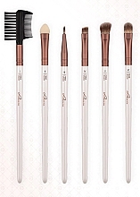 Makeup Brush Set, 15 pcs - Luvia Cosmetics Prime Vegan Brush Set — photo N5