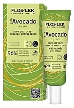 Fragrances, Perfumes, Cosmetics Smoothing Eye Cream - Floslek richAvocado Anti-Wrinkle Eye Cream