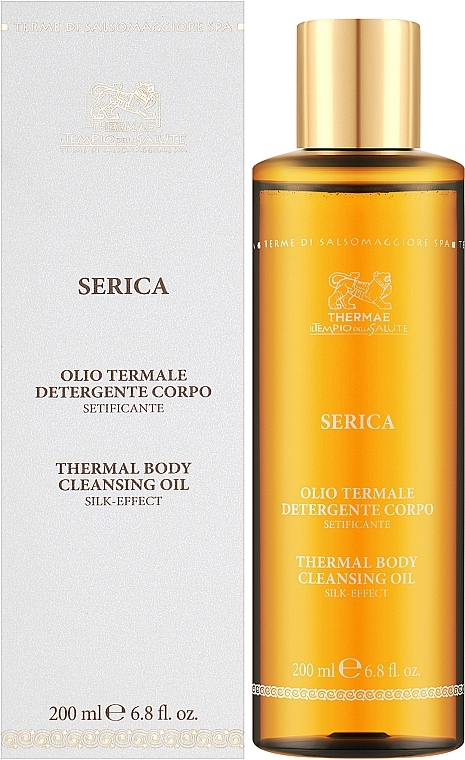 Cleansing Aromatic Shower Oil 'Pure Silk' - Thermae Serica Cleansing Oil — photo N2