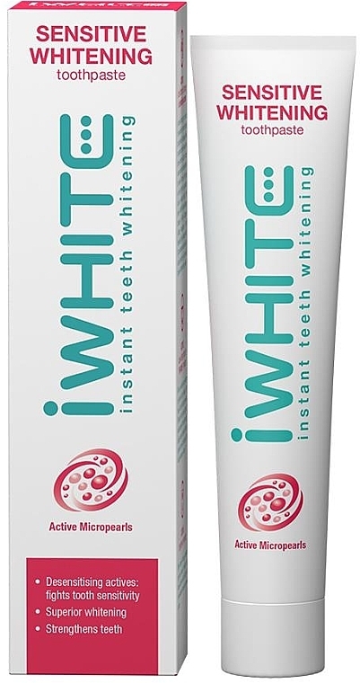 Sensitive Teeth Whitening Toothpaste - iWhite Toothpaste Sensivity And Whitening — photo N1