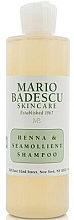 Fragrances, Perfumes, Cosmetics Shampoo for All Hair Types - Mario Badescu Henna & Seamollient Shampoo