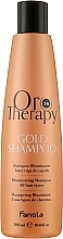 Fragrances, Perfumes, Cosmetics Shampoo - Fanola Oro Therapy Gold Shampoo All Hair Types