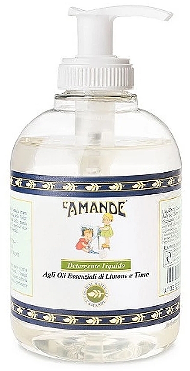 Lemon & Thyme Liquid Soap - L'Amande Marseille Lemon and Thyme Liquid Soap — photo N1