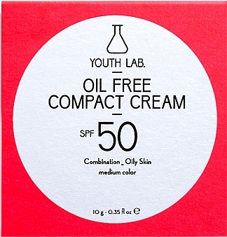 SPF 50 Oil-free Compact Face Cream - Youth Lab. Oil Free Compact Cream SPF 50 — photo N1