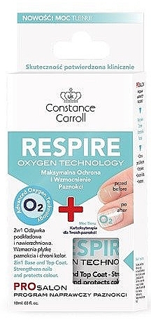 Nail Base & Top Coat 2 in 1 - Constance Carroll Nail Care Respire Oxygen Technology — photo N1