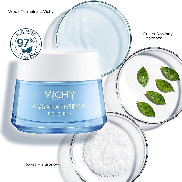 Rich Moisturizing Cream for Dry and Very Dry Skin - Vichy Aqualia Thermal Rich Cream — photo N9