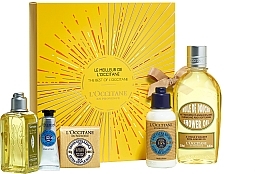 Fragrances, Perfumes, Cosmetics Set - L'Occitane The Best Of L'Occitane (sh/oil/250ml + b/milk/75ml + h/cr/10ml + sh/gel/70ml + soap/50g)