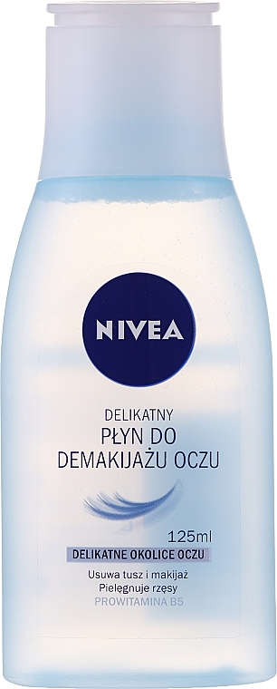 Sensitive Skin Gentle Eye Makeup Remover - NIVEA Visage Eye Makeup Remover Lotion — photo N1