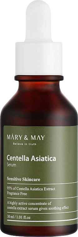 Soothing Serum for Sensitive Skin - Mary & May Centella Asiatica Serum — photo N1