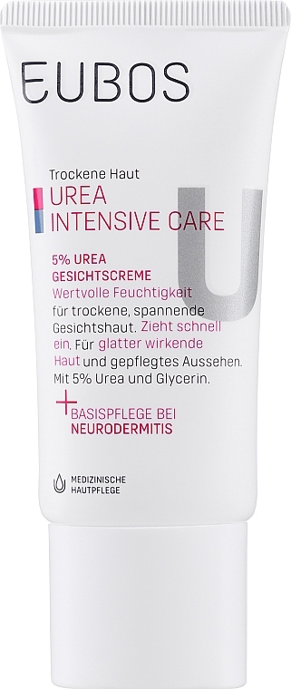 Face Cream - Eubos Med Dry Skin Urea 5% Face Cream — photo N2