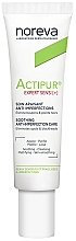 Problematic Skin Softening Cream-Gel - Noreva Actipur Expert Sensi [+] Soothing Anti-Imperfection Care — photo N1