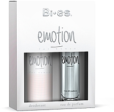 Fragrances, Perfumes, Cosmetics Bi-Es Emotion - Set (edp/100ml + deo/150ml)