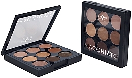 Eyeshadow Palette - Bronx Colors Macchiato Palette — photo N1