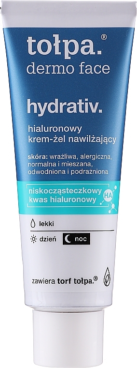 Light Moisturizing Face Cream - Tolpa Dermo Face Hydrativ Light Moisturizer Relaxing Cream — photo N3