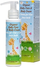 Fragrances, Perfumes, Cosmetics Organic Baby Face & Body Cream - Azeta Bio Organic Baby Face & Body Cream