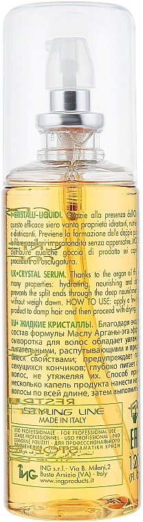 Hair Serum with Argan Oil - ING Professional Treat-ING Crystal Serum — photo N2