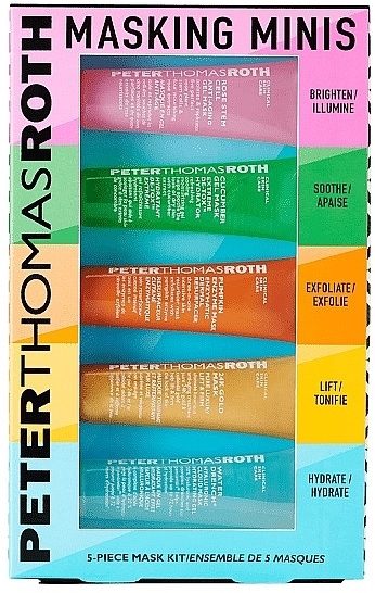 Face Mask Set - Peter Thomas Roth Masking Minis 5-Piece Mask Kit (mask/5x14ml) — photo N1