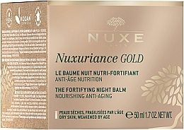 Nourishing Night Balm - Nuxe Nuxuriance Gold Nutri-Fortifying Night Balm — photo N2