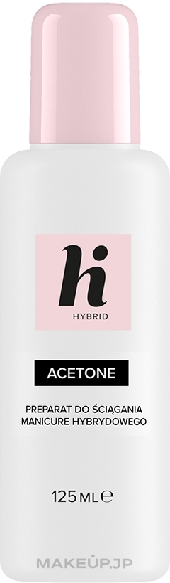 Nail Polish Remover - Hi Hybrid Acetone — photo 125 ml