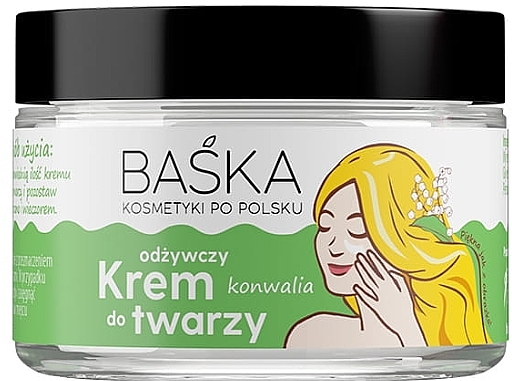 Lily of the Valley Nourishing Face Cream - Baska Face Cream — photo N1