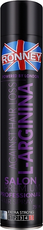 Hair Spray - Ronney Against Hair Loos L-Arginia Hair Spray — photo N1