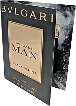 Fragrances, Perfumes, Cosmetics Bvlgari Man Black Orient - Perfume (sample)