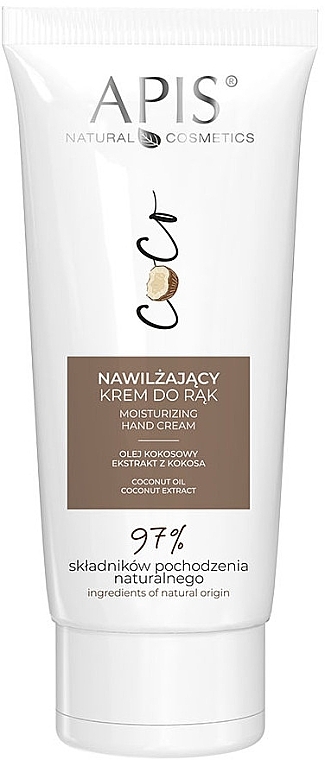 Moisturising Hand Cream with Coconut Extract - APIS Professional Coco Moisturizing Hand Cream — photo N1