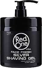 Shaving Gel - Red One Face Fresh Shaving Gel Silver — photo N1