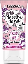 Anti-Aging Hand Butter - Floslek Hand Butter Anti-Aging Rose Hip — photo N1