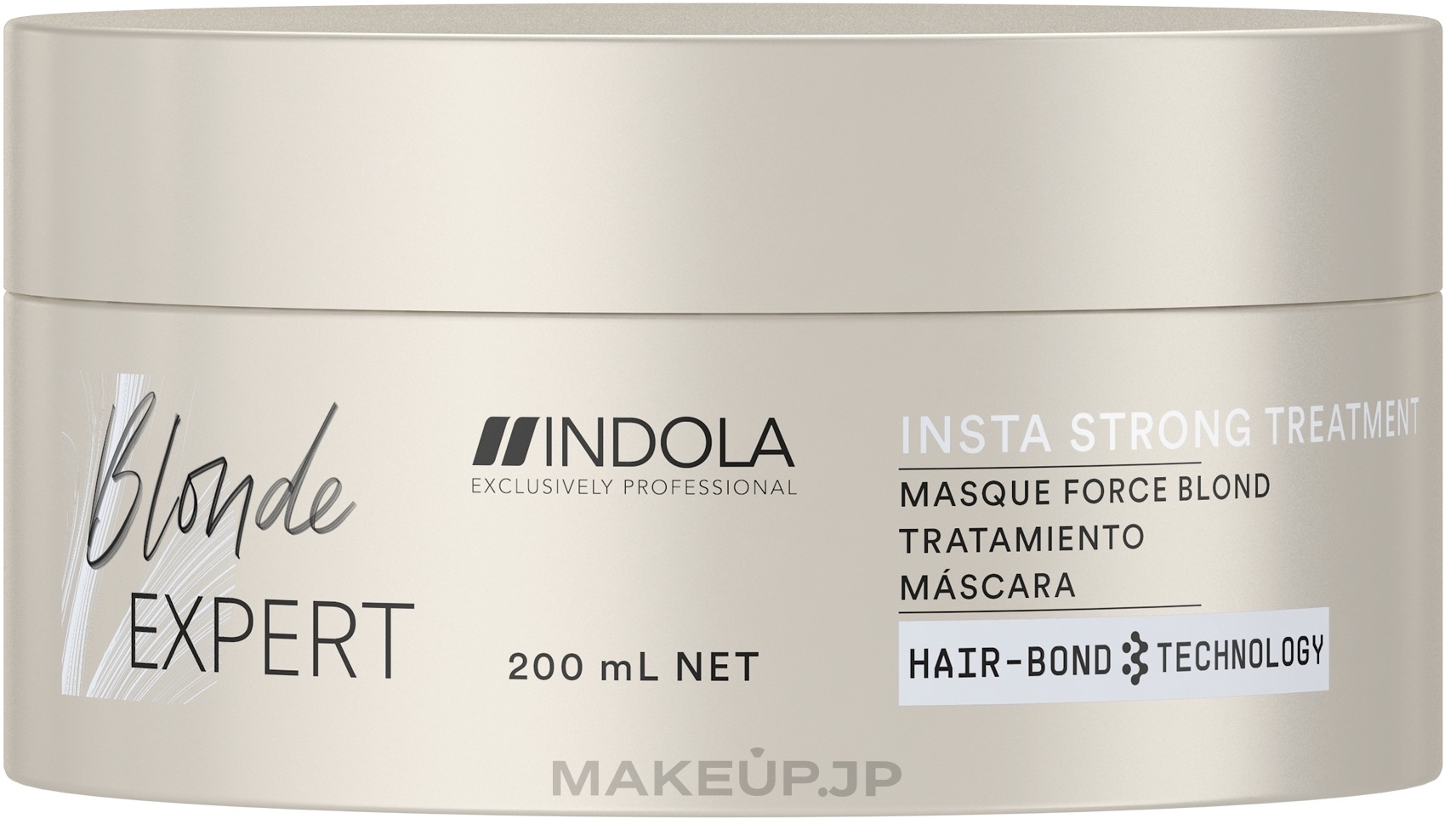 Strengthening Cold Blonde Mask - Indola Blonde Expert Insta Strong Treatment — photo 200 ml