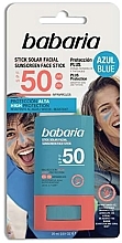 Fragrances, Perfumes, Cosmetics Sunscreen Face Stick - Babaria Sunscreen Face Stick SPF 50 Blue