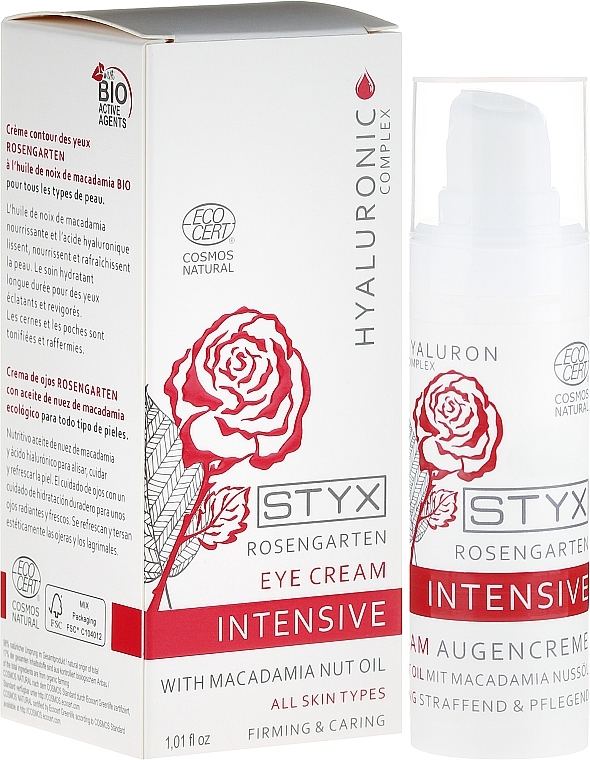 Eye Cream - Styx Naturcosmetic Rose Garden Intensive Eye Cream — photo N1