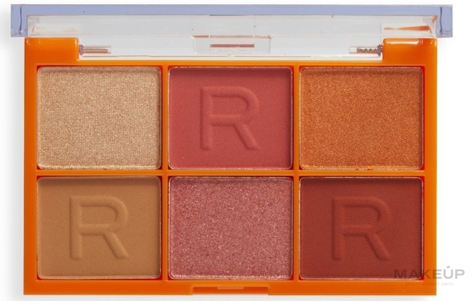 Eyeshadow Palette - Revolution Mini Colour Reloaded Palette — photo I See You Orange