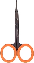 Fragrances, Perfumes, Cosmetics Manicure Cuticle Scissors "Neon Play", 2224, orange - Donegal