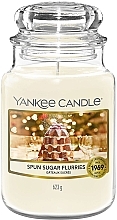 Fragrances, Perfumes, Cosmetics Scented Candle in Jar - Yankee Candle Spun Sugar Flurries Jar Candle