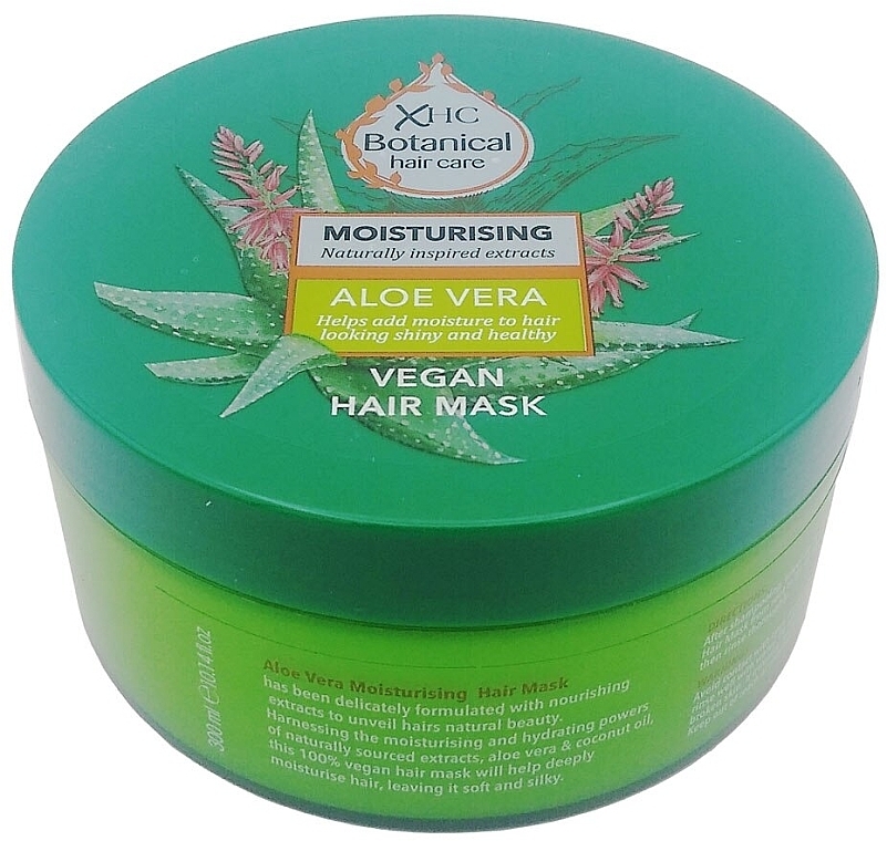 ヘアマスク - Xpel Botanical Aloe Vera Moisturising Vegan Hair Mask — photo N1