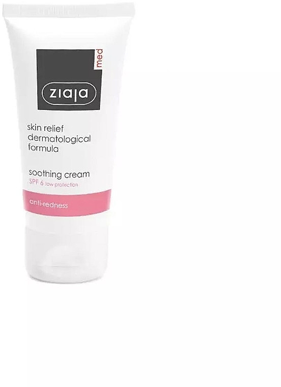 Ziaja Med Soothing Anti-Redness Face Cream SPF6 - Ziaja Med Soothing Anti-Redness Face Cream SPF6 — photo N1