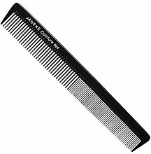 Comb, black - Janeke Polycarbonate Cutting Comb 824 — photo N1