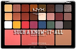 Fragrances, Perfumes, Cosmetics Makeup Palette - NYX Professional Makeup Such A Know-It-All