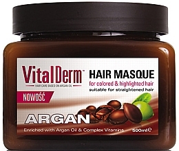 Fragrances, Perfumes, Cosmetics Color-Treated Hair Mask - VitalDerm Argana