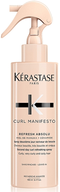 Spray for Curly Hair - Kerastase Curl Manifesto Refresh Absolu — photo N1